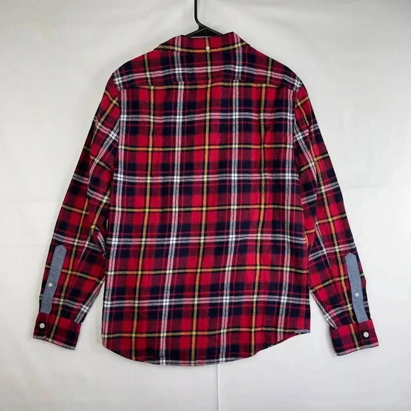 Joe's The Shirt Brush Red Plaid Button Down Shirt - Picture 4 of 13